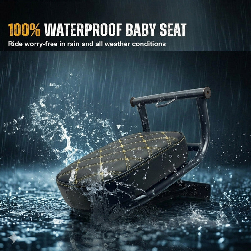 Kids Add-On Scooty Seat - Universal Fit, Foldable & Easy to Fit