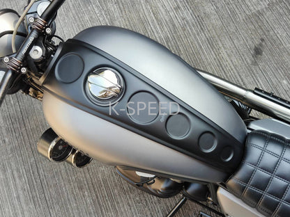 Bike Tank Protector Cover – Faux Leather, Anti-Scratch, Universal
