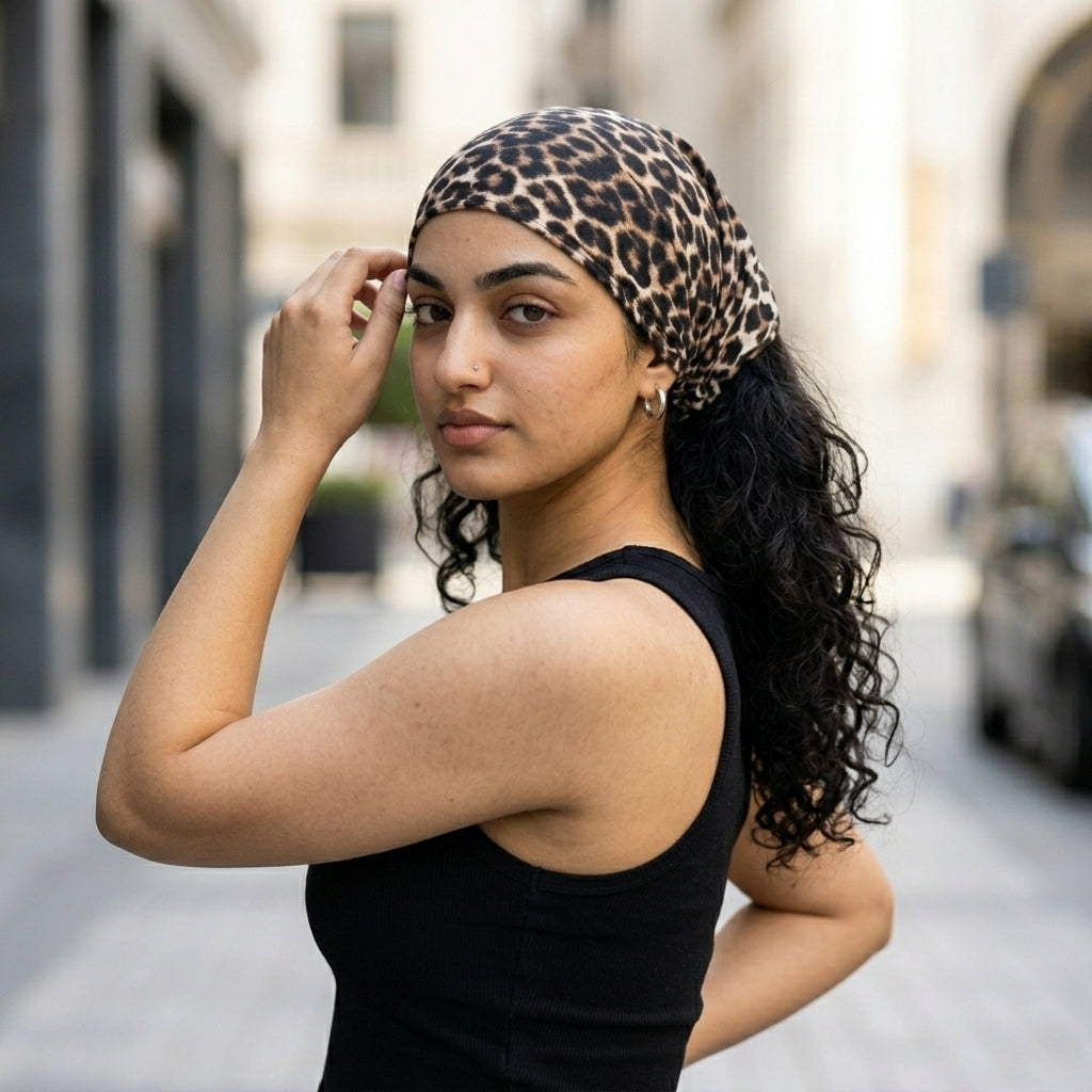 Premium Silk Headband for Girls | Under Helmet & Lifestyle Wear