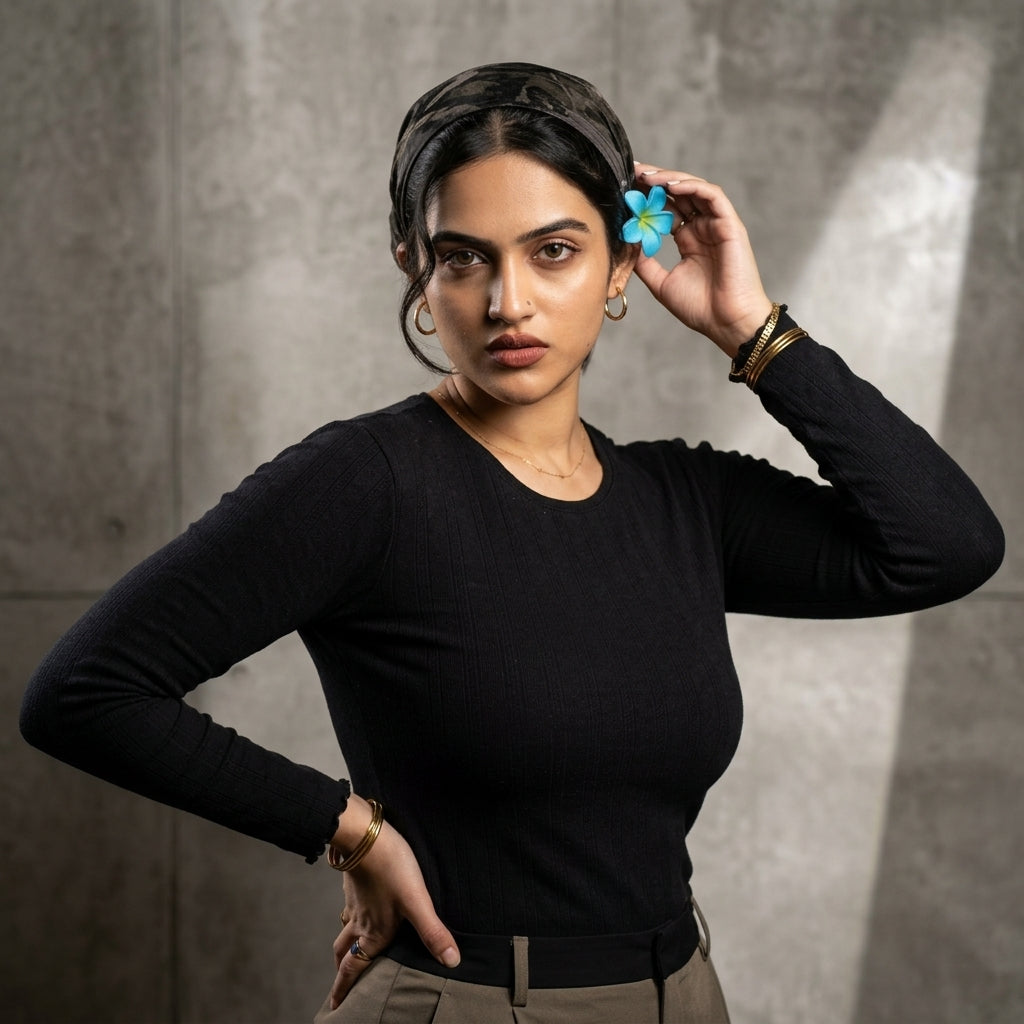 Premium Silk Headband for Girls | Under Helmet & Lifestyle Wear