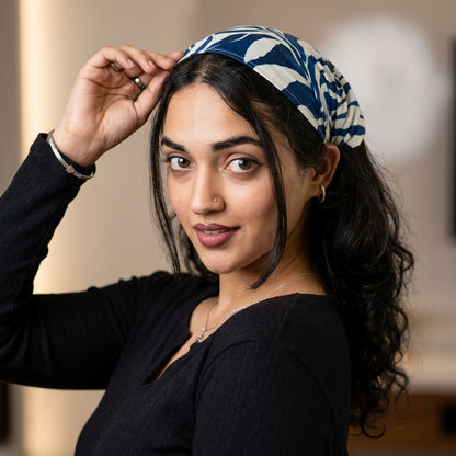 Premium Silk Headband for Girls | Under Helmet & Lifestyle Wear