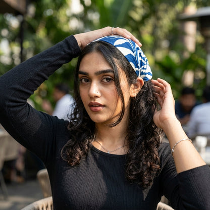 Premium Silk Headband for Girls | Under Helmet & Lifestyle Wear
