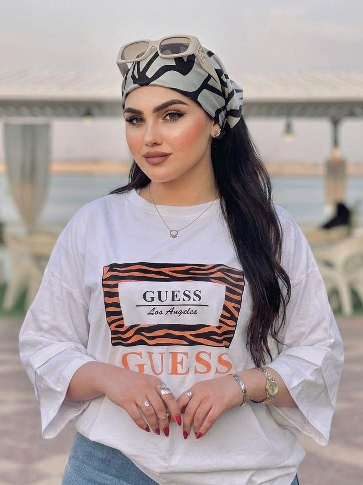 Boho Retro Abstract Print Hair Bandana & Headband Wrap