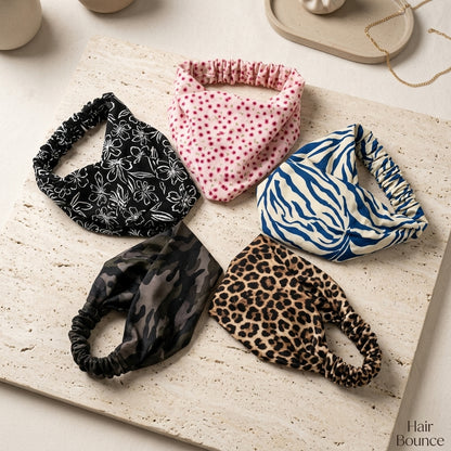 Premium Silk Headband for Girls | Under Helmet & Lifestyle Wear