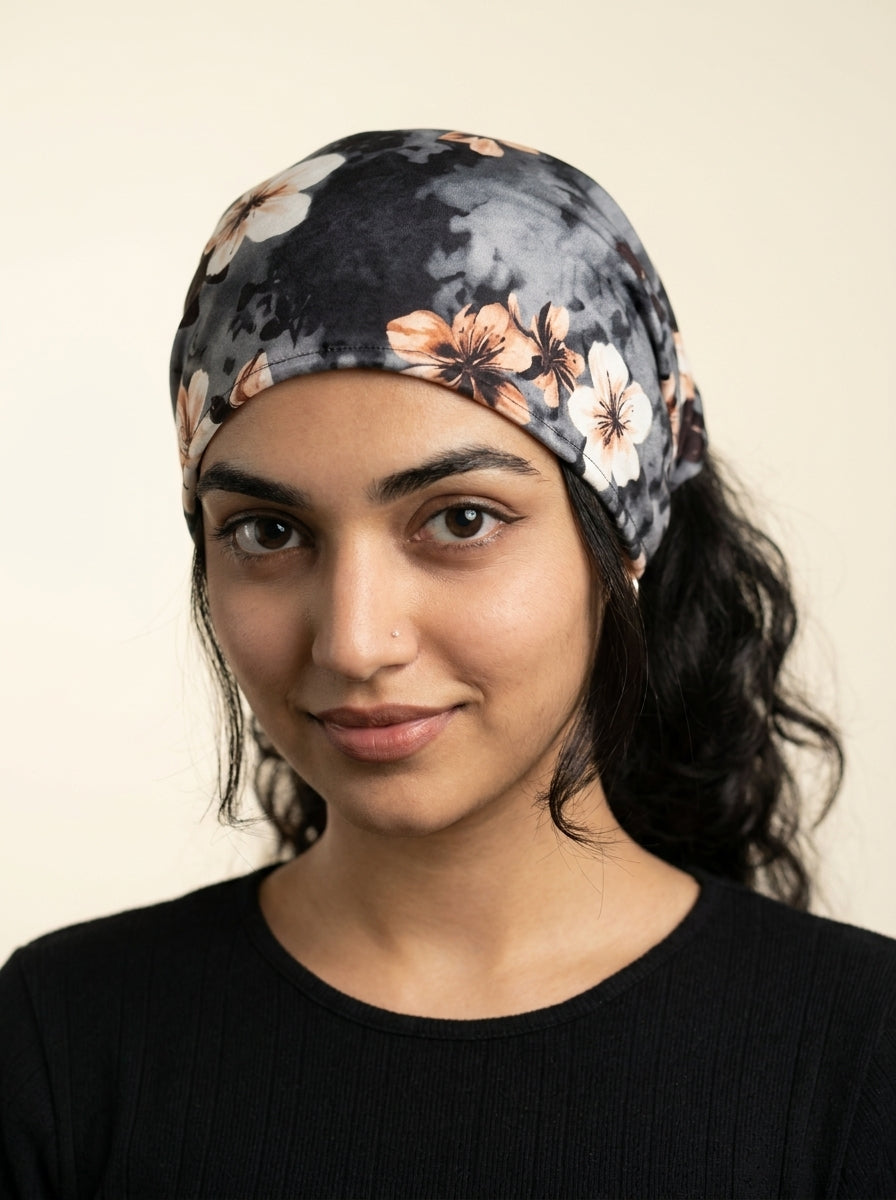 Premium Silk Headband for Girls | Under Helmet & Lifestyle Wear