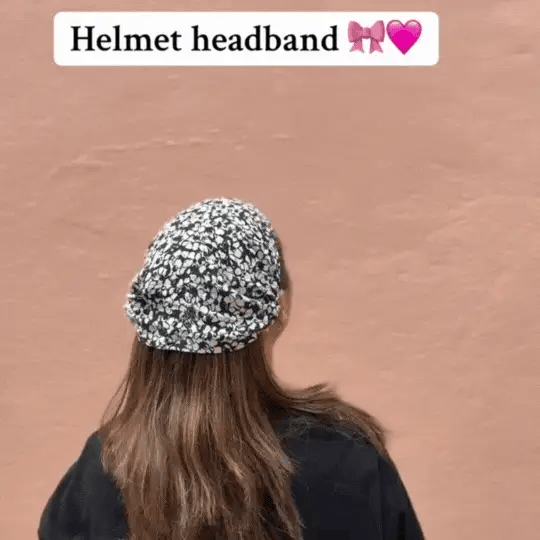Premium Silk Headband for Girls | Under Helmet & Lifestyle Wear