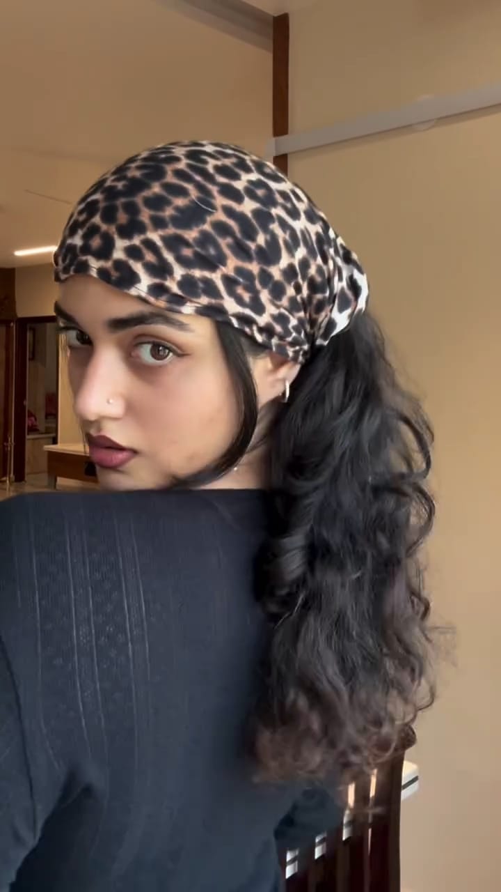 Premium Silk Headband for Girls | Under Helmet & Lifestyle Wear