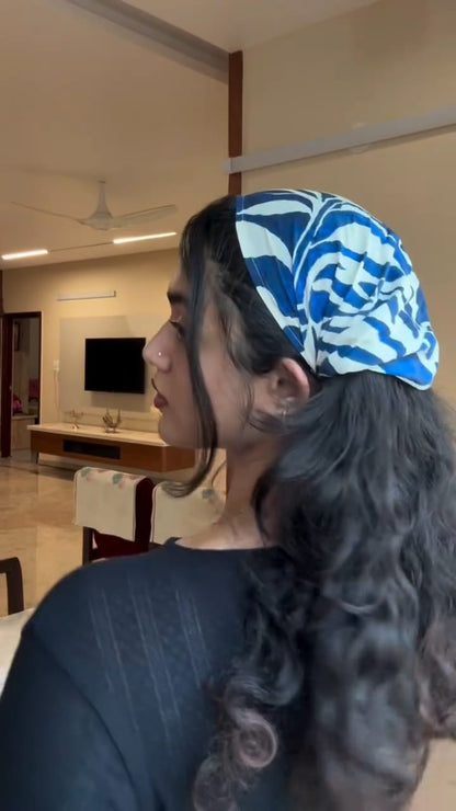 Premium Silk Headband for Girls | Under Helmet & Lifestyle Wear
